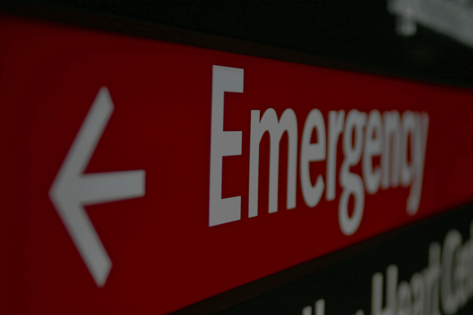 emergency sign | Elite Dental Group